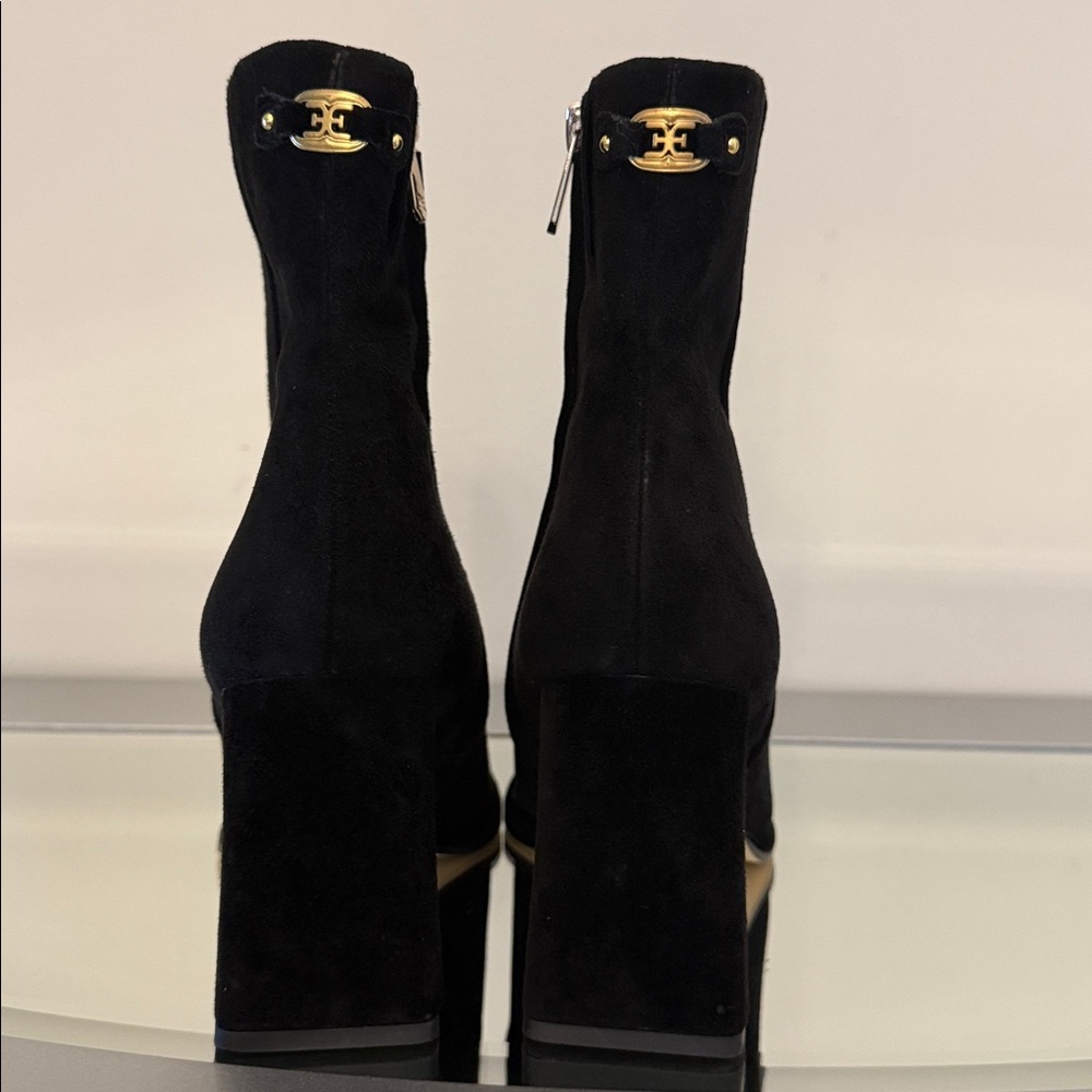 SAM EDELMAN Irie Black Suede Boots Women’s size 9 - Picture 9 of 16